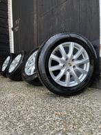 Originele Porsche Cayenne velgen 7P5 18” zomer set 5x130, Niet ingevuld, 18 inch, Gebruikt, 255 mm