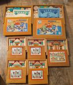 Houten bouw&blokkendozen uit vroegere tijden, Ophalen of Verzenden