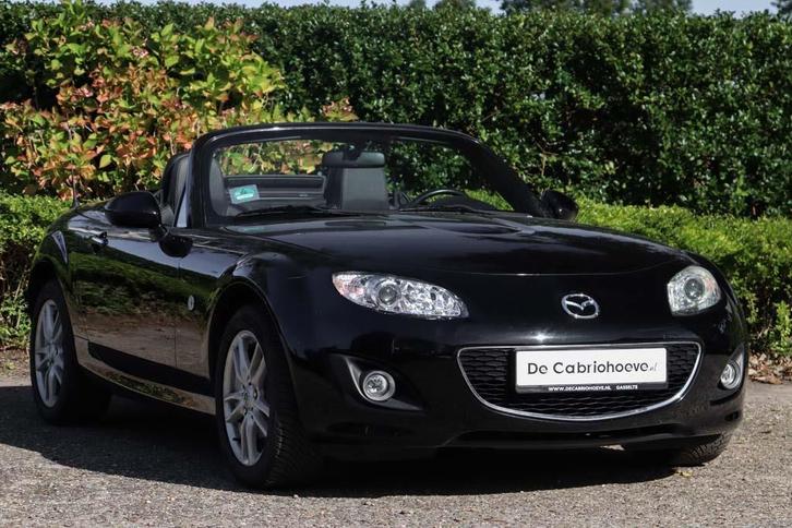 Mazda MX-5 Roadster Coupé NC 1.8l Stralend Zwart Doorzichti, Auto's, Mazda, Bedrijf, Te koop, MX-5, ABS, Centrale vergrendeling