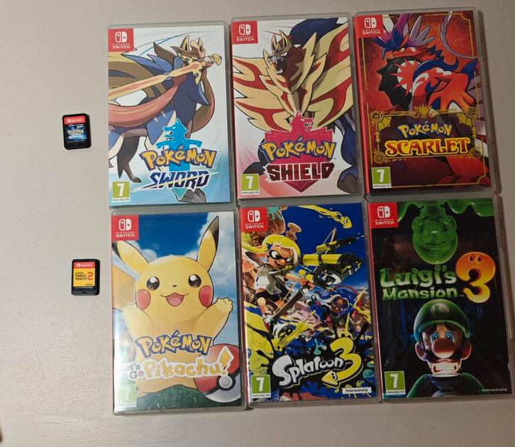 Nintendo Switch Games, Spelcomputers en Games, Games | Nintendo Switch, Gebruikt, Avontuur en Actie, 1 speler, Vanaf 7 jaar, Online