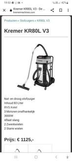 Carwash industrie water stofzuiger 80l 3000w, Nieuw, Stofzuiger, Ophalen of Verzenden