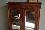 Prachtige antieke mahonie meidenkast met spiegeldeuren., Antiek en Kunst, Antiek | Meubels | Kasten, Verzenden