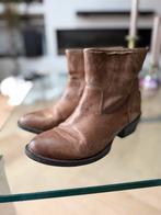 Ann Rocks Enkellaarzen Leer maat 38, Ophalen of Verzenden, Gedragen, Bruin, Lage of Enkellaarzen