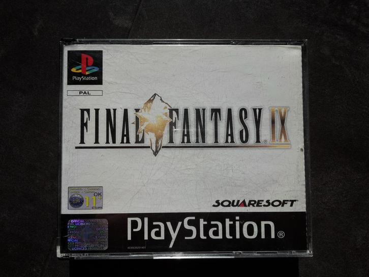 PS1 - Final Fantasy IX 9 - PlayStation 1 RPG, Spelcomputers en Games, Games | Sony PlayStation 1, Zo goed als nieuw, Role Playing Game (Rpg)