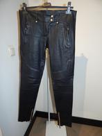 Balmain x h&m leren biker broek gouden hardware leer36/38