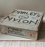 Antieke doos Parley's maas wol met nylon, Ophalen of Verzenden