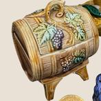 Antiek majolica Tabakspot Frie Onnaing France Art Nouveau, Antiek en Kunst, Antiek | Keramiek en Aardewerk, Ophalen of Verzenden