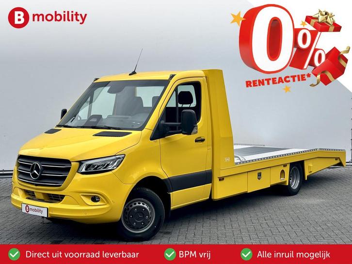 Mercedes-Benz Sprinter 519 CDI Tijhof AluLiner V/A €32 Per, Auto's, Bestelauto's, Bedrijf, Te koop, ABS, Achteruitrijcamera, Adaptive Cruise Control