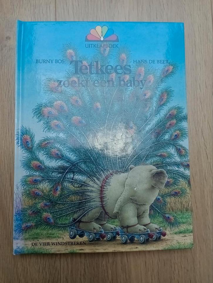 Tetkees zoekt een baby - Uitklapboek - prentenboek, Boeken, Kinderboeken | Jeugd | onder 10 jaar, Gelezen, Fictie algemeen, Ophalen of Verzenden