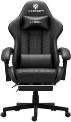 Gaming stoel - Gamestoel - Gaming Chair -Zwart, Ophalen, Gaming bureaustoel, Zwart, Nieuw