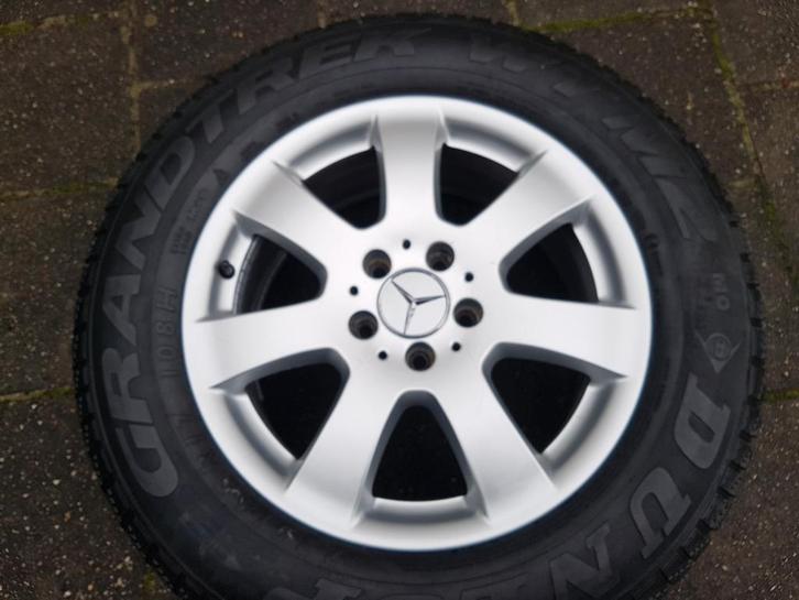 Mercedes M GLE GLK 5x112 winterbanden 235 65 17 inch ET 56, Auto-onderdelen, Ophanging en Onderstel, Mercedes-Benz, Gebruikt, Ophalen