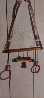Vintage babygym trapeze, vintage speelgoed baby hout, Ophalen of Verzenden, Overige typen