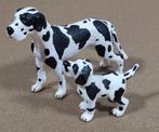SCHLEICH HARLEKIJN DUITSE DOG MET PUP, Verzenden, Zo goed als nieuw, Hond of Kat, Beeldje of Figuurtje
