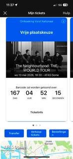 Staanplaats the neighbourhood, Tickets en Kaartjes, Eén persoon, Mei