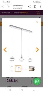 Nieuwe hanglamp (3 elementen) in nog ongeopende doos., Ophalen of Verzenden, Zo goed als nieuw