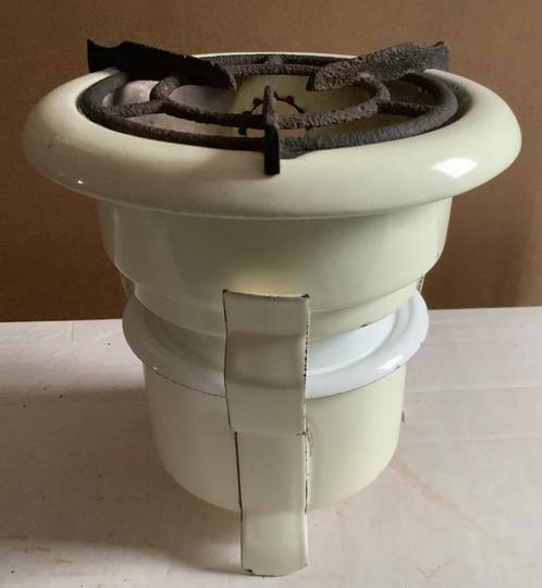 Vintage petroleumstel 1-pitter, Antiek en Kunst, Antiek | Emaille, Ophalen of Verzenden