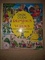Vintage boekje: Onze Oude Rijmpjes en Versjes - Jan Wiegman, Ophalen of Verzenden, Gelezen, Kind en Jeugd