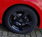 Winterbanden 185/60R15 op sportieve zwarte velgen Oxxo, Auto-onderdelen, Banden en Velgen, Ophalen, Gebruikt, 15 inch, Banden en Velgen