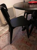 Ikea eetkamerstoelen 4, Ophalen of Verzenden, Zo goed als nieuw, Zwart