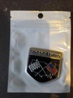 Amerika American US black vlag flag embleem badge stickers, Ophalen of Verzenden, Nieuw, Auto of Motor