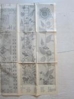 Kabouters tuin en Borduur en patroon kruissteek zonnenbloem, Ophalen of Verzenden, Zo goed als nieuw, Handborduren, Patroon