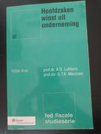 G.T.K. Meusen - Hoofdzaken winst uit onderneming, Ophalen of Verzenden, Zo goed als nieuw, G.T.K. Meusen; A.O. Lubbers