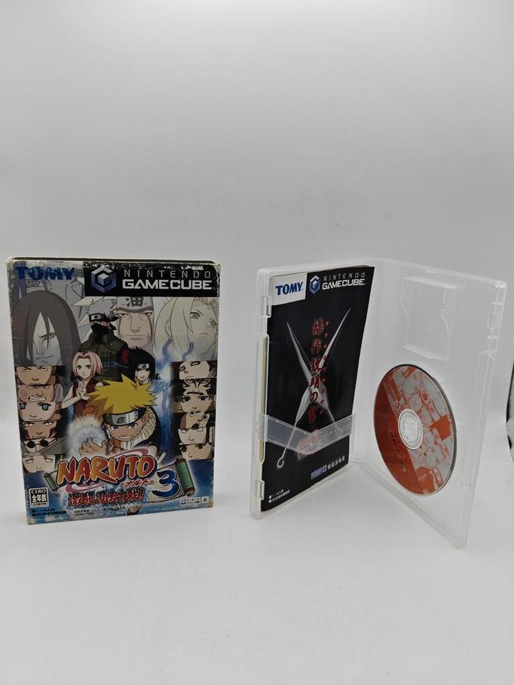 Naruto 3 Gamecube JPN, Spelcomputers en Games, Games | Nintendo GameCube, Gebruikt, Vechten, 1 speler, Vanaf 12 jaar, Ophalen of Verzenden