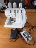Quigg Overlock Naaimachine - Zo Goed Als Nieuw!, Hobby en Vrije tijd, Naaimachines en Toebehoren, Ophalen of Verzenden, Zo goed als nieuw