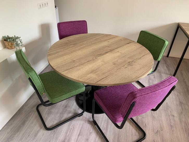 Ronde vergadertafel Raider 120cm - diverse kleuren leverbaar, Huis en Inrichting, Bureaus, Nieuw, Ophalen of Verzenden