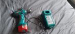 Makita boormachine met oplader, Doe-het-zelf en Verbouw, Ophalen of Verzenden, Gebruikt