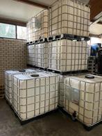 Ibc container €25 per stuk, Tuin en Terras, Regentonnen, 150 liter of meer, Ophalen, Zo goed als nieuw, Met kraantje