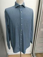 Van Gils overhemd maat 43, Kleding | Heren, Overhemden, Blauw, Zo goed als nieuw, Halswijdte 43/44 (XL), Van Gils