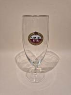 Oud Amstel bier glas met gouden rand., Verzamelen, Biermerken, Ophalen of Verzenden