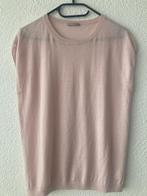 Hemisphere cashmere pink top merino, Maat 38/40 (M), Zo goed als nieuw, Roze, Zonder mouw