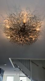 Brand van Egmond Hollywood 60cm,plafondlamp,nikkel design, Ophalen, Gebruikt, Metaal, Design