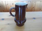 Mooie bruine kan / vaas - retro, Antiek en Kunst, Curiosa en Brocante, Ophalen of Verzenden