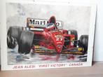 Litho Jean Alesi Ferrari, Verzamelen, Automerken, Motoren en Formule 1, Auto's, Ophalen of Verzenden, Zo goed als nieuw