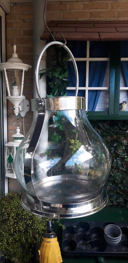 Twee windlichten XXL, Huis en Inrichting, Woonaccessoires | Overige, Ophalen of Verzenden