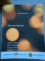 Brain and Behavior 5e editie, Boeken, Ophalen of Verzenden, Alpha, Gelezen, WO