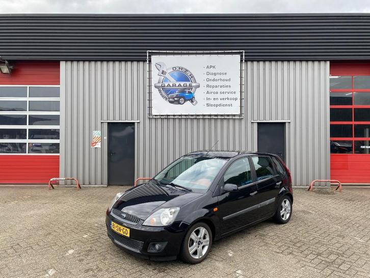 Ford Fiësta 1.3 8V 5DR 2006 Zwart, Auto's, Ford, Bedrijf, Fiësta, ABS, Airconditioning, Centrale vergrendeling, Cruise Control