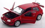 Jsn Norev 1:18 Volkswagen Golf IV 2002 rood, Hobby en Vrije tijd, Modelauto's | 1:18, -, Nieuw, Norev, Ophalen of Verzenden