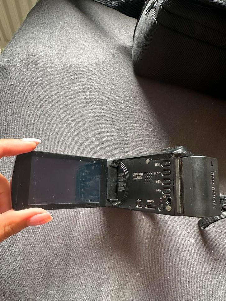 JVC GZ-E205BE Everio Full HD Camcorder, Audio, Tv en Foto, Videocamera's Digitaal, Zo goed als nieuw, Camera, Geheugenkaart, JVC