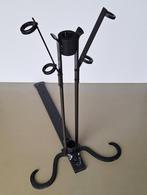 3-dubbele smeed-ijzeren vlaggenstok-houder vlag vlaggenmast, Ophalen, Gebruikt