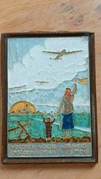 Cloisonné Tegel Porceleyne Fles - Voedsel, Vrede, Vrijheid, Ophalen of Verzenden