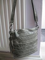 BAG2BAG mooie groen leren schoudertas als nieuw, Sieraden, Tassen en Uiterlijk, Tassen | Schoudertassen, Overige merken, Ophalen of Verzenden