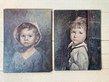 Huilende kinderen van G. Bragolin beschikbaar voor biedingen