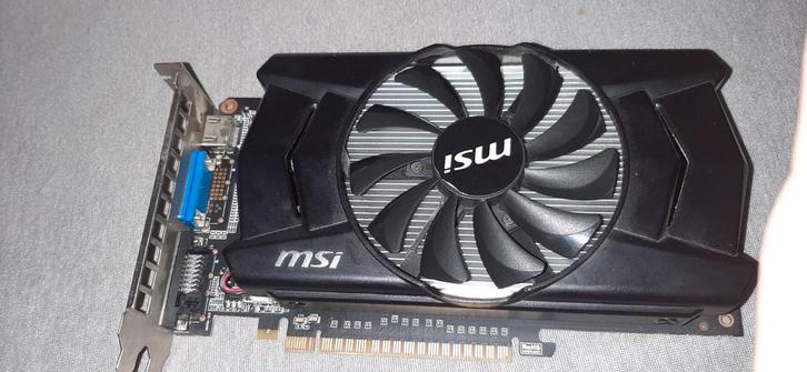 MSI Videokaart - Goedkoop!, Computers en Software, Videokaarten, Gebruikt, Nvidia, PCI-Express 1.0, GDDR5, VGA, Ophalen