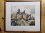 Kleuren ets van H.E Roodenburg. Amsterdam, Ophalen of Verzenden