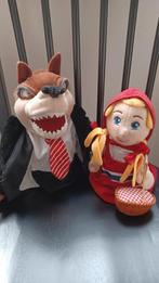 Efteling Handpoppen: Roodkapje en de Grote Boze Wolf, Kinderen en Baby's, Ophalen of Verzenden