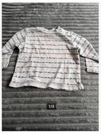 Grijs shirtje met driehoekjes motief Maat 68 h4, Kinderen en Baby's, Babykleding | Maat 68, C&A, C&A, Jongetje of Meisje, Onbekend